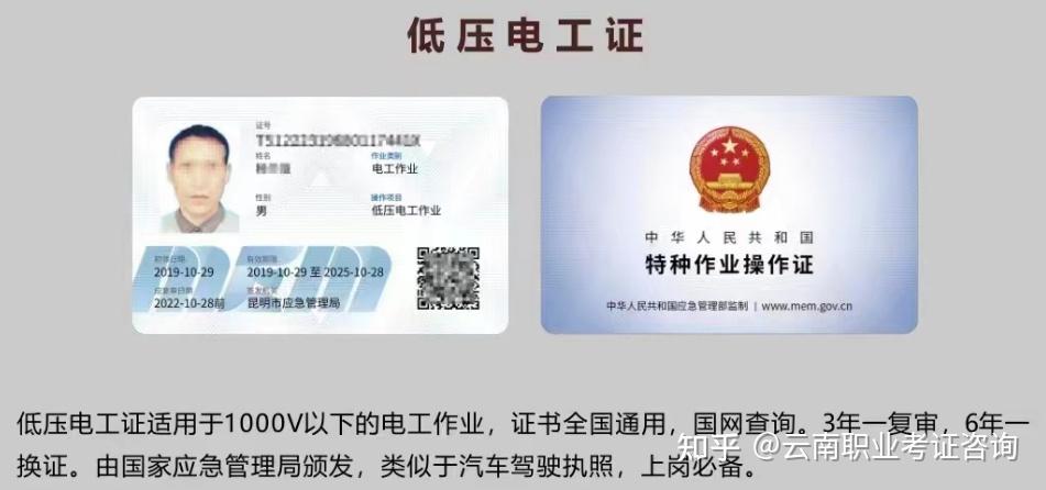 云南省2025年特种作业、特种设备操作证培训及报考指南